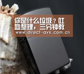 你是什么垃圾?吐血整理,三分钟教你成为垃圾大师-爱游戏app(图3) 爱游戏app