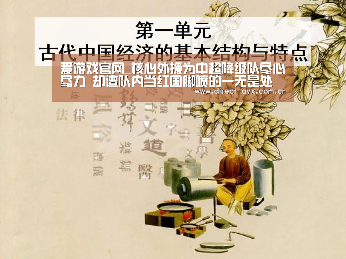 爱游戏官网_核心外援为中超降级队尽心尽力 却遭队内当红国脚喷的一无是处(图4) 爱游戏娱乐